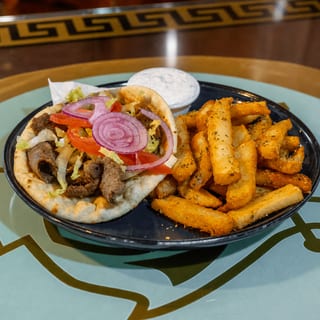 Traditional Greek Gyro